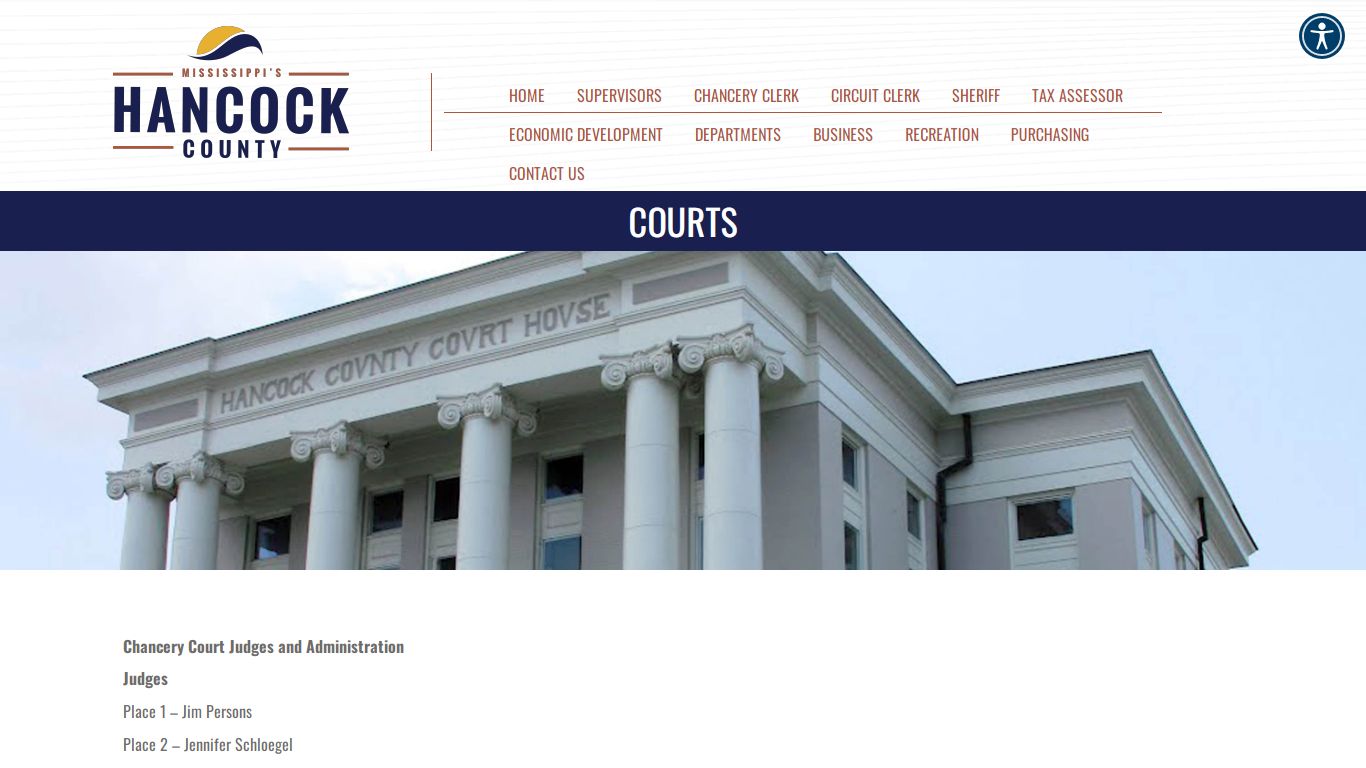 COURTS | Mississippi's Hancock County