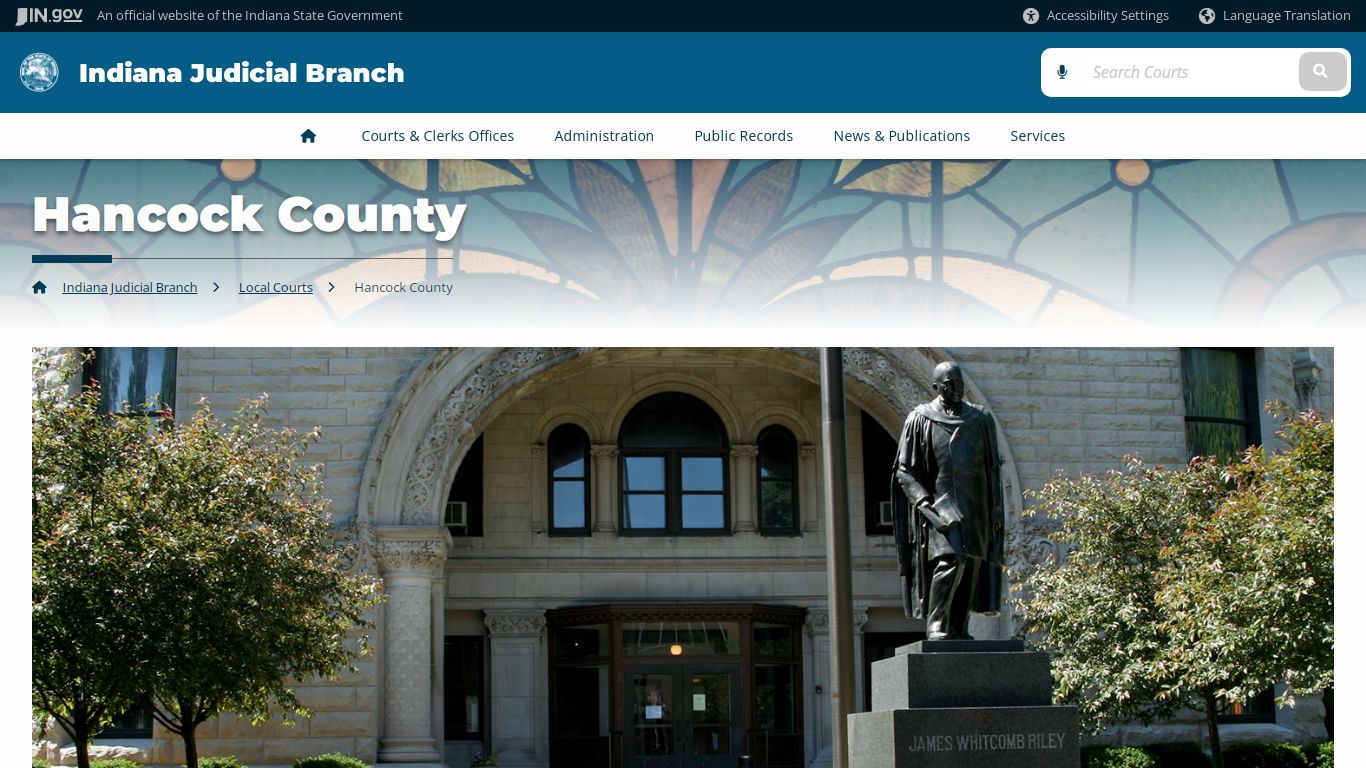 Courts: Hancock County - IN.gov